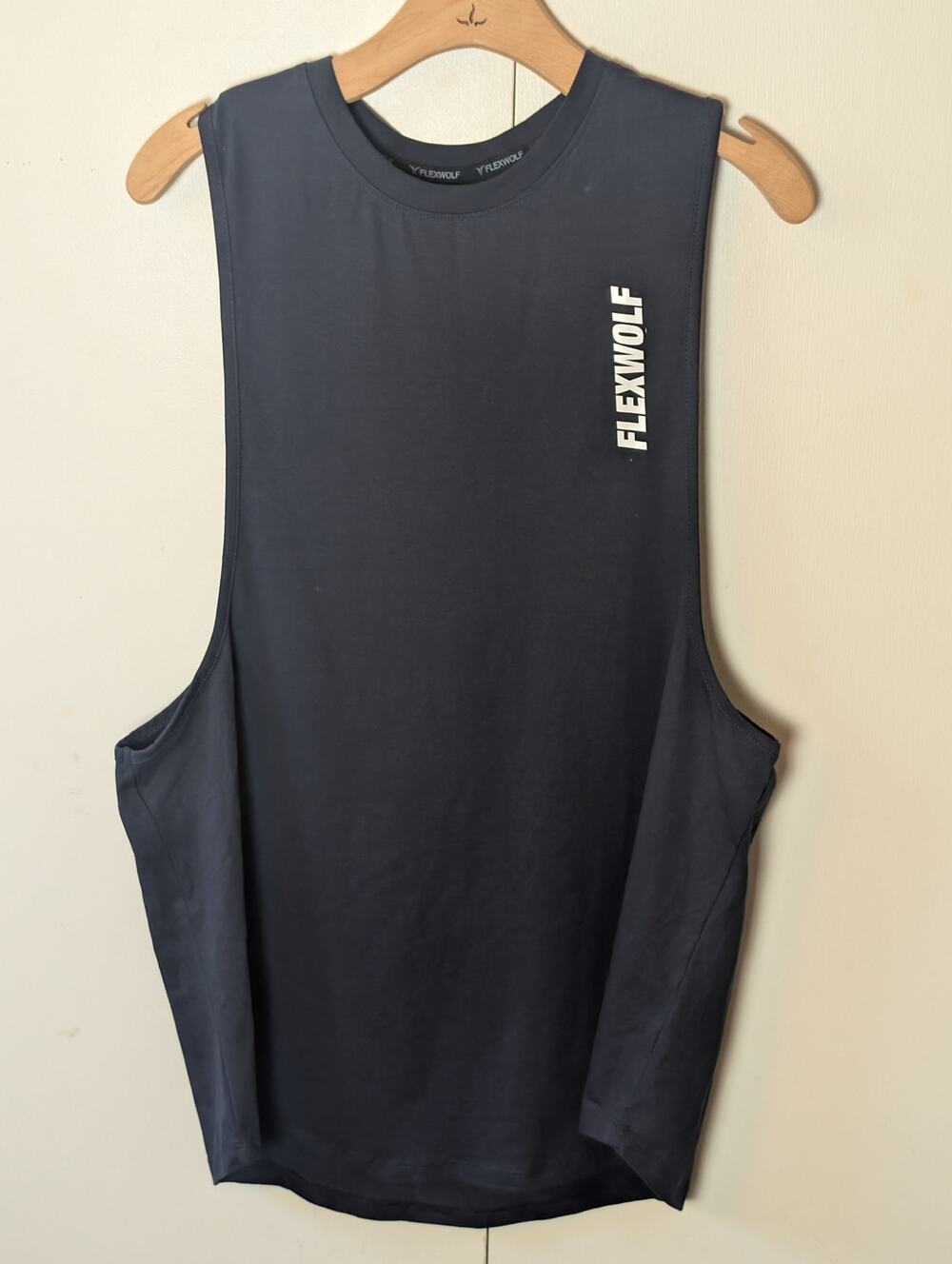 Flexwolf Mens Blue Tank Top XL